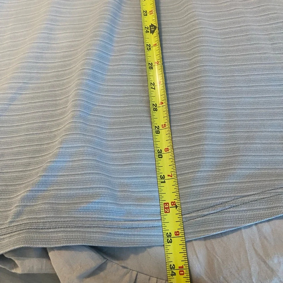 Tommy Bahama mens big and tall supima polyester cotton polo 2XL XXl gray stripe - Picture 5 of 9